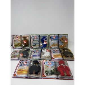 Ty Beanie Babies McDonalds Teenie Lot of 8 New In Package Vintage Y2K